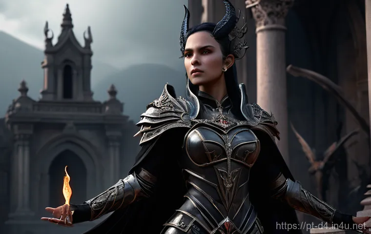 디아블로4 캐릭터 음성 배우 - **Prompt:** "A focused female voice actor in her late 30s, dressed in comfortable, modern studio att... 디아블로4 캐릭터 음성 배우 - **Prompt:** "A focused female voice actor in her late 30s, dressed in comfortable, modern studio att...